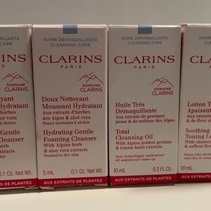 4-pc Clarins Skincare Cleanser